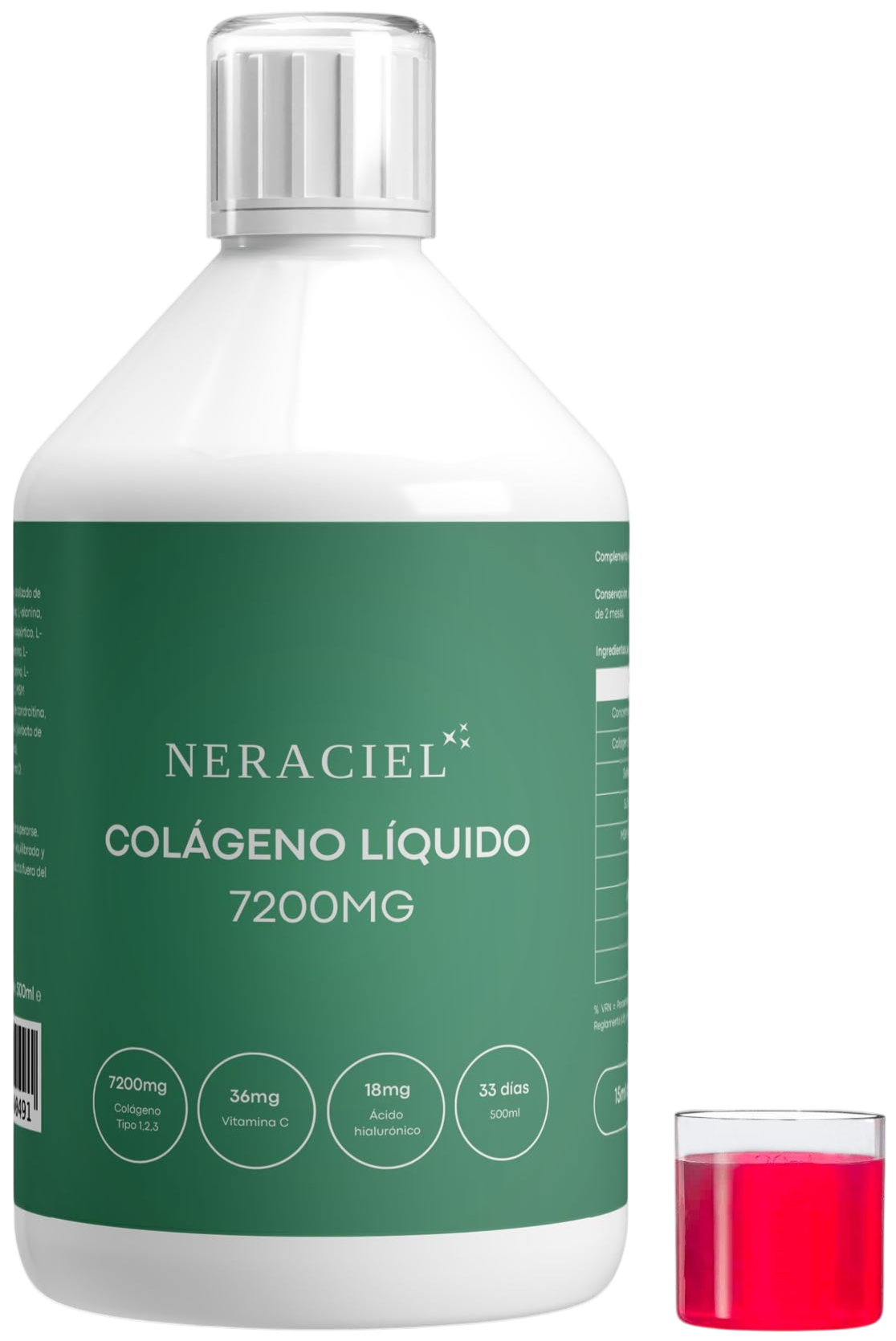 Colágeno líquido 7200mg